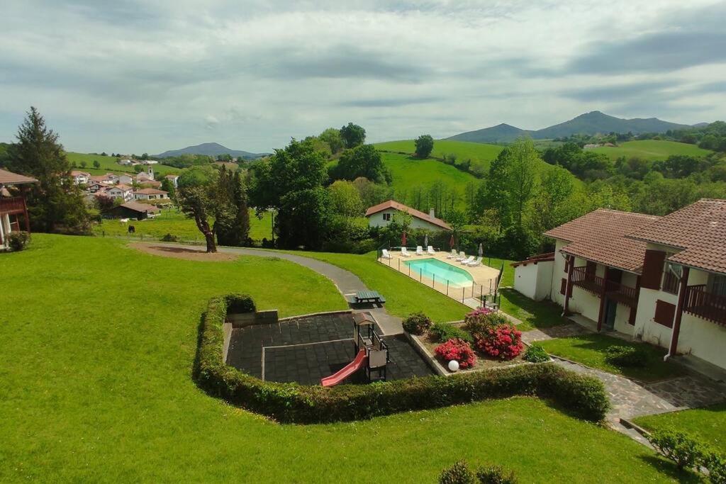 Echalar Piscine Vue Montagnes Appartement Souraïde Buitenkant foto
